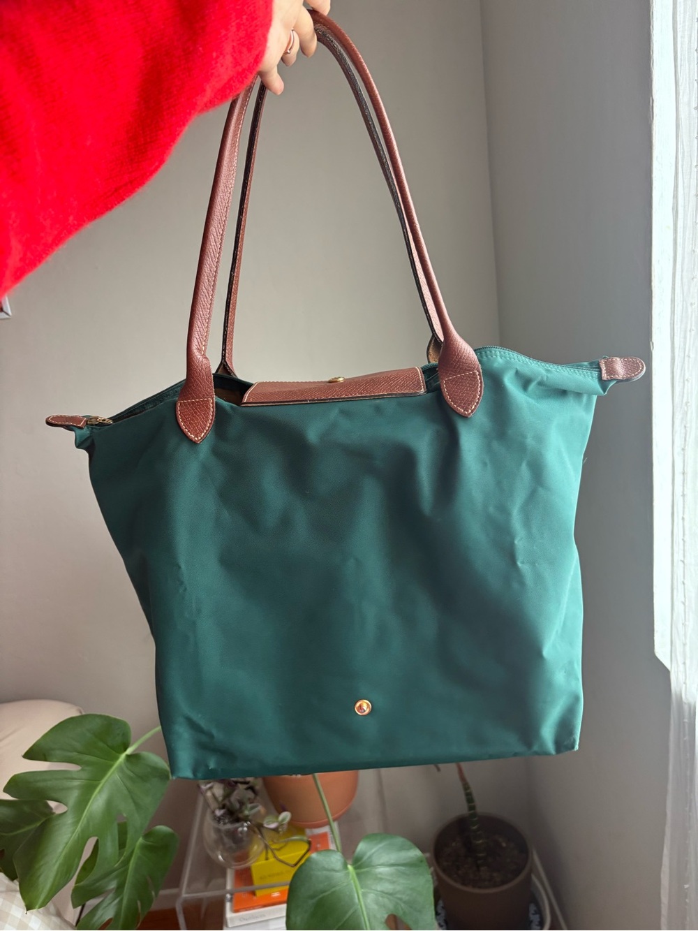 Forrest Green Medium Le Pliage Long Handled - Picture 2 of 16